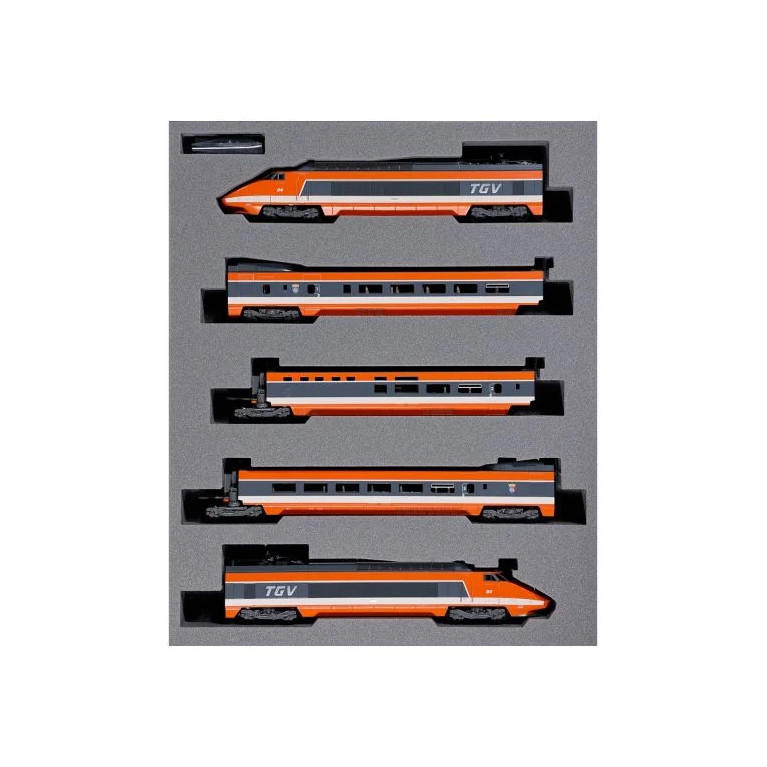 Kato 10-2083 SNCF TGV Sud-Est 5 Voitures Propulsées Coffret IV