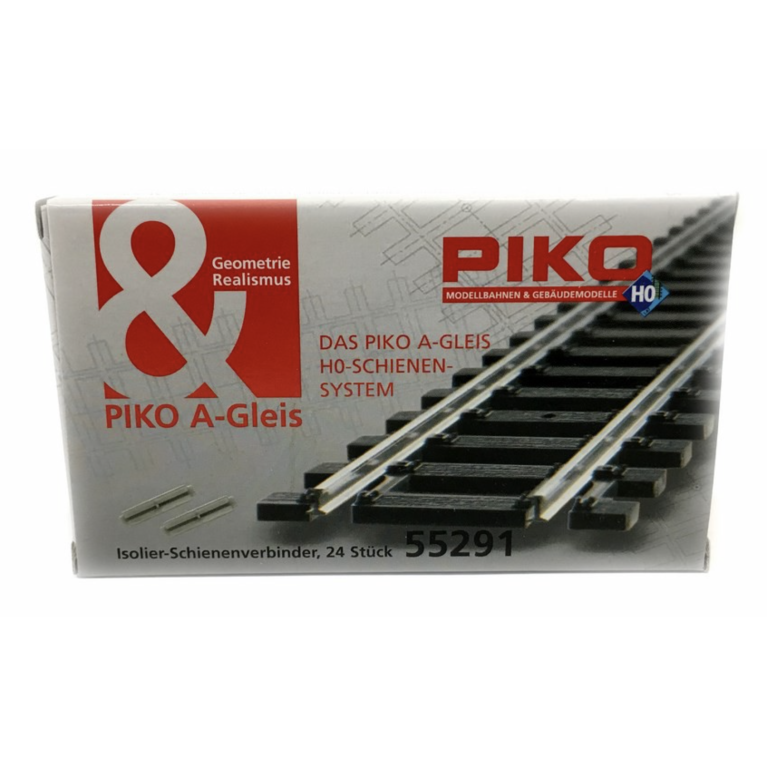 Piko 55291 - 24 eclisses isolantes transparentes code 100 -HO-1/87
