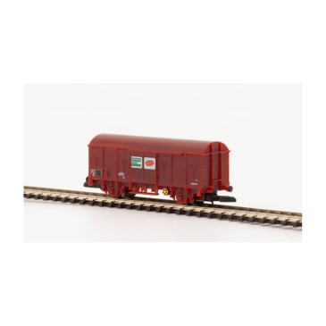 AZAR MODEL W02-SN Wagon couvert G4, SNCF, Brun, SERNAM, échelle Z