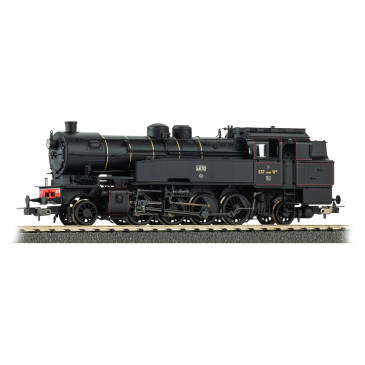 PIKO 50674 - Locomotive à vapeur 141 T série 11, 4670, EST, Ep. II digital son - HO 1/87