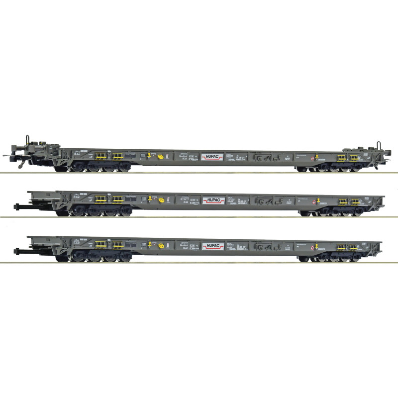 ROCO 6600092 - Coffret 3 pièces : « Autoroute Rollende », HUPAC