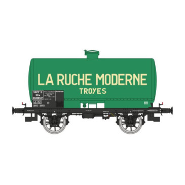 REE WB-710 Wagons citernes OCEM 19 "LA RUCHE MODERNE", SNCF, Ep III, H0