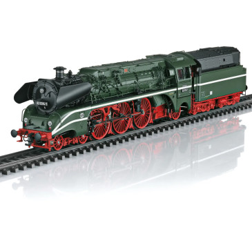 Trix 25027 - Locomotive à vapeur série 02 La "Schorsch" - une pièce unique de la Deutsche Reichsbahn (DR) DCC Sound MFX
