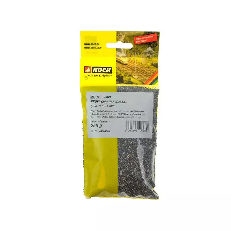 Noch 09374 - Ballast gris 250g - HO 1 /87