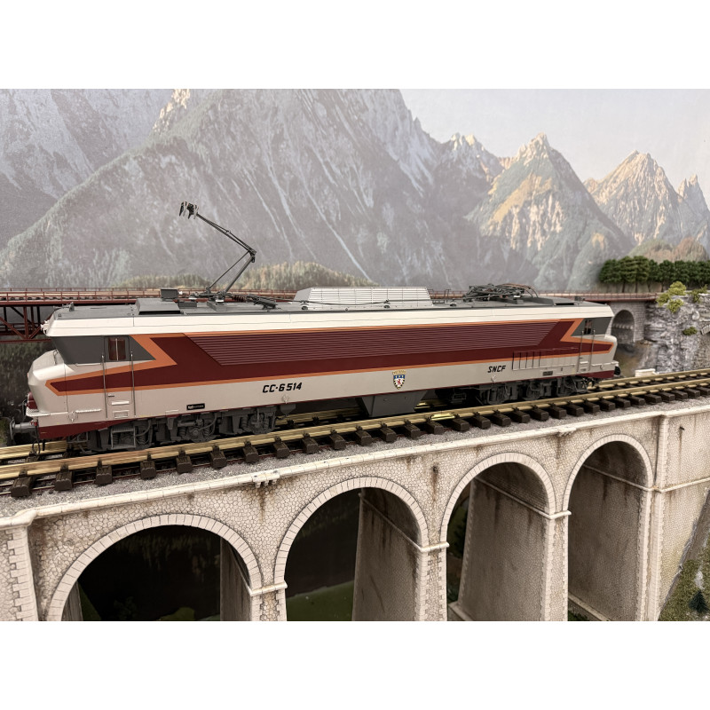 Modelbex CC6514 - Locomotive électrique échelle 1 SNCF CC 6514 Digital, état neuf, DCC  Sound