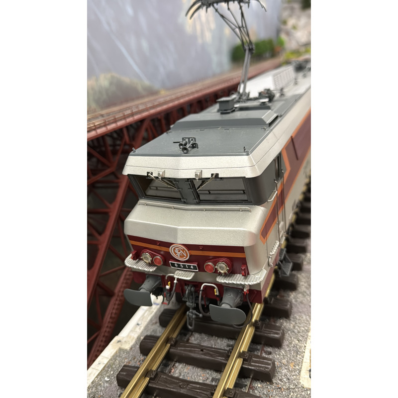 Modelbex CC6514 - Locomotive électrique échelle 1 SNCF CC 6514 Digital, état neuf, DCC  Sound