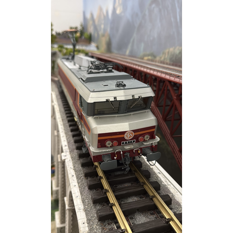 Modelbex CC6514 - Locomotive électrique échelle 1 SNCF CC 6514 Digital, état neuf, DCC  Sound