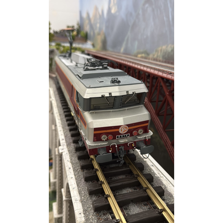 Modelbex CC6514 - Locomotive électrique échelle 1 SNCF CC 6514 Digital, état neuf, DCC  Sound
