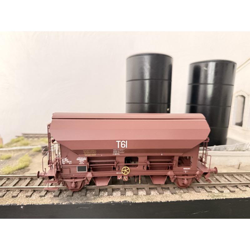 AMJL V3G - Wagon trémie TDS T61ech 0 laiton