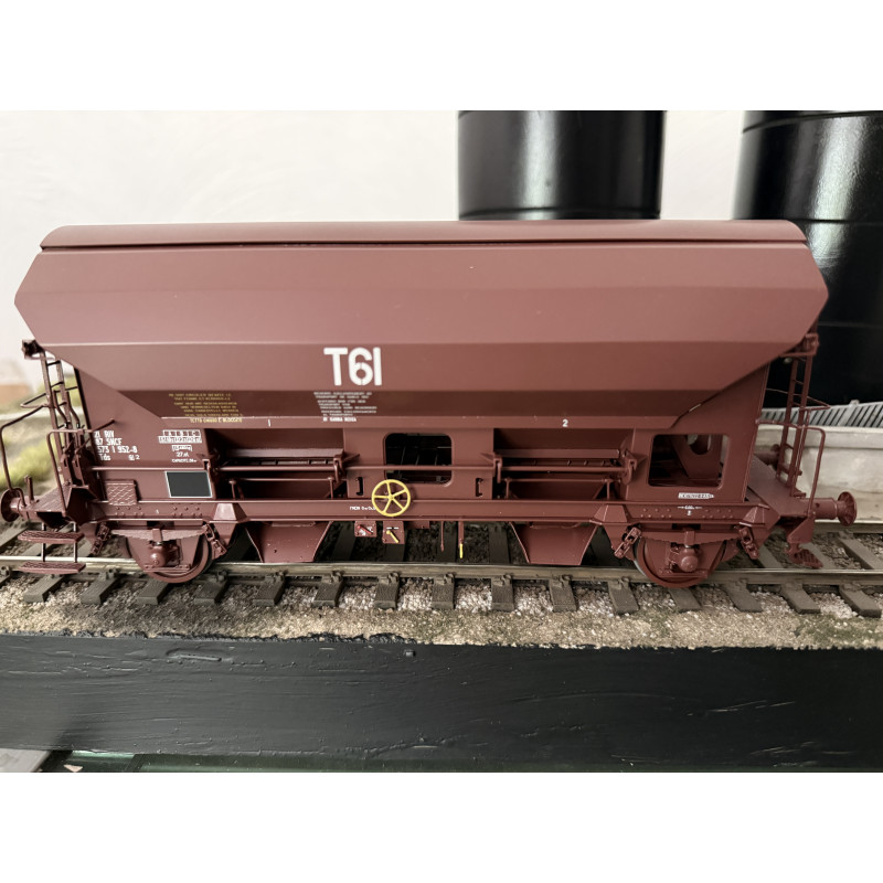 AMJL V3G - Wagon trémie TDS T61ech 0 laiton