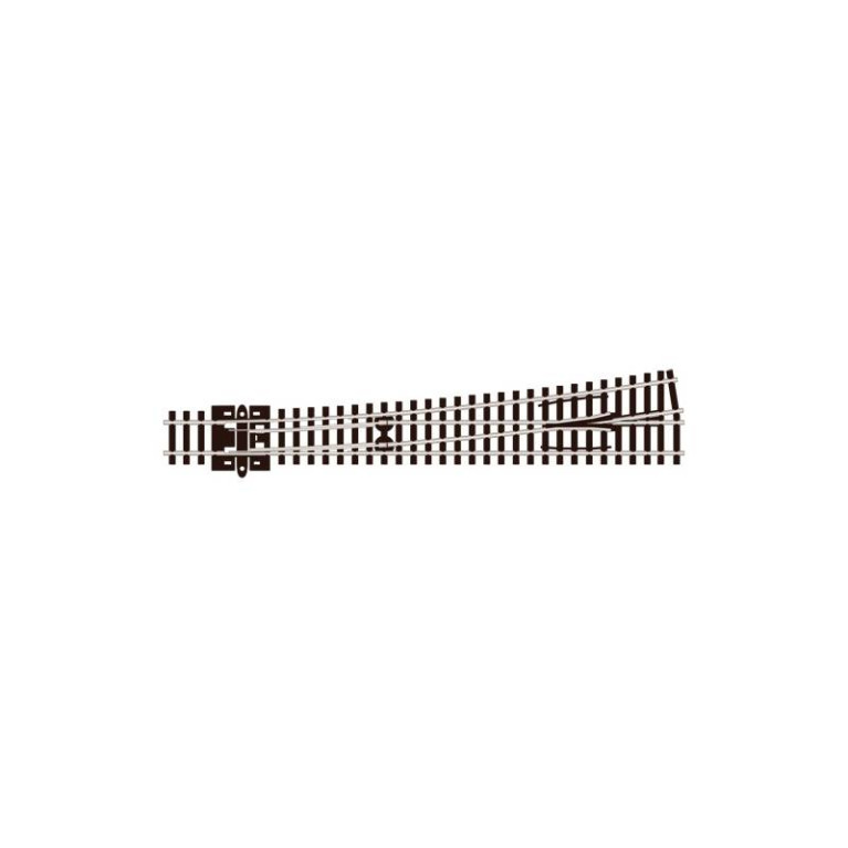 SL-E389 - N - Aiguillage à gauche - 160mm - Rayon 914mm - 8° - code 80
