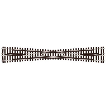 Peco SL-394F - N - Croisement long longueur 187mm angle 8° code 80