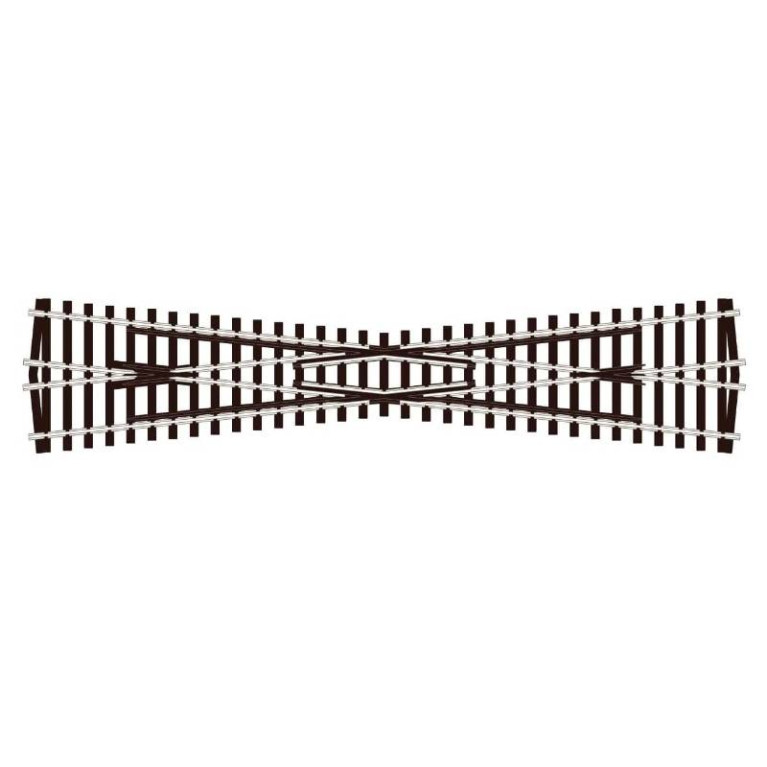 PECO SL-94 - Croisement long 12° insulfrog code 100 - HO 1/87