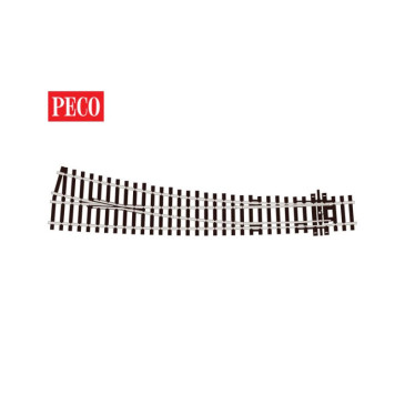 Peco SL-86 - Aiguillage enroulé à droite 258mm Insulfrog - Code 100