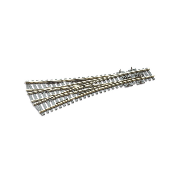 PECO SL-E99 - Aiguillage triple - 220mm - Rayon 610mm - 12° - Electrofrog - Code 100