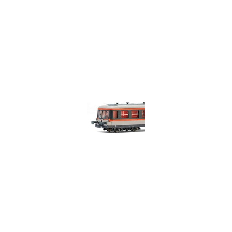 HJ2618 SNCF, autorail diesel de tournée X 3997  Picasso, livrée grise/orange/blanche