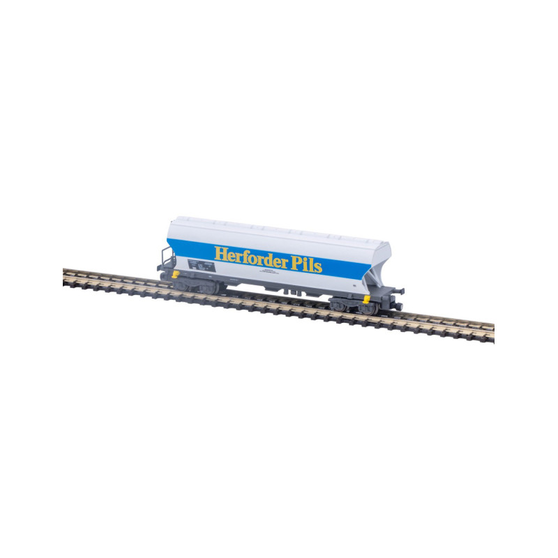 AZAR MODELS W01-HP. Wagon trémie céréalier, "Herforder Pils", SNCF, Ep. IV et V