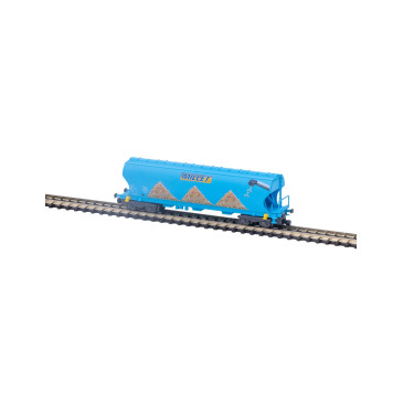 AZAR MODELS W01-MM1. Wagon trémie céréalier, "Millet", SNCF, Ep. VII