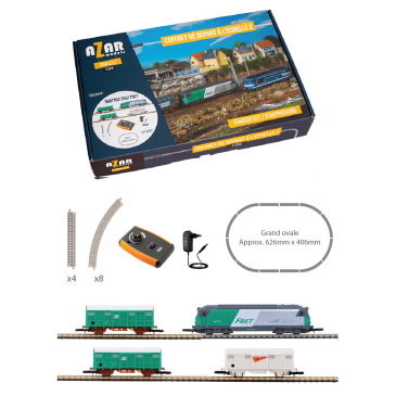 AZAR AZP2 - Coffret de départ BB67400 FRET, SNCF - Z 1/220