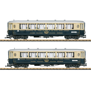 LGB 36660 - Coffret de voitures voyageurs « Golden Mountain Pullman Express » 1