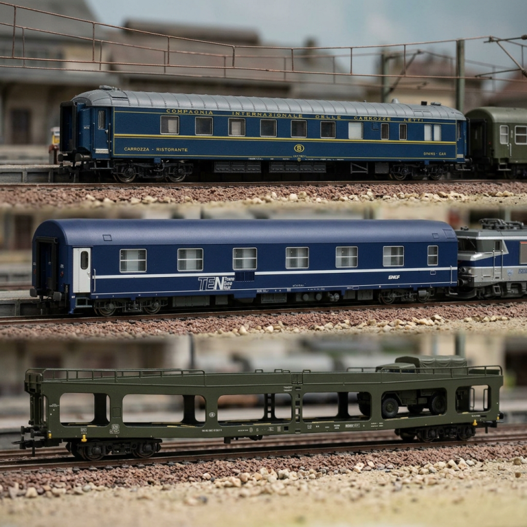 Train Auto-Couchettes JOUEF HJ4207 HO - Commandez
