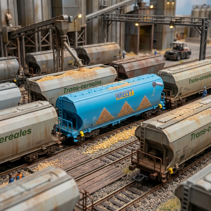 Wagon trémie céréalier SNCF Ep VII AZAR W01-MM1 Achetez