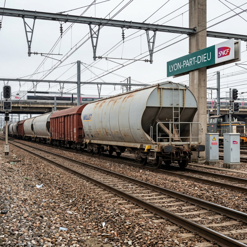 Wagon trémie céréalier SNCF AZAR W01-MI1 - Commandez !
