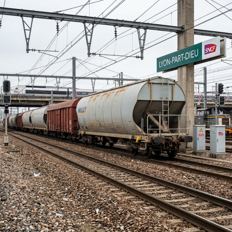 Wagon trémie céréalier SNCF AZAR W01-MI1 - Commandez !
