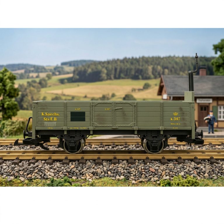 Wagon tombereau LGB 40273 K347 - Achetez vite