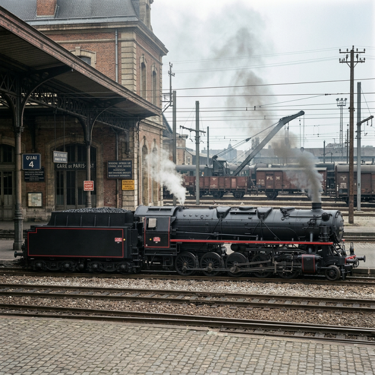 Locomotive vapeur HO DCC sonore TRIX 25744 - Commandez