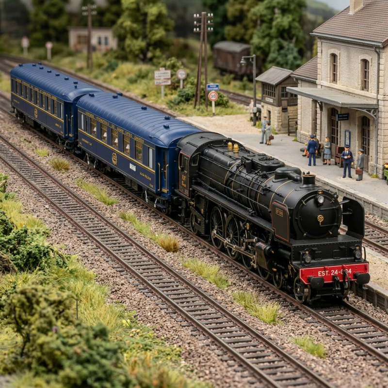 Märklin 39244 - Locomotive à vapeur série 13 EST pour trains rapides