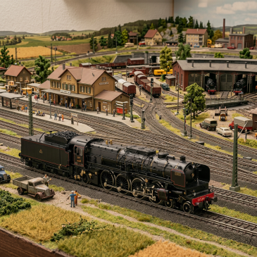 Märklin 39244 - Locomotive à vapeur série 13 EST pour trains rapides