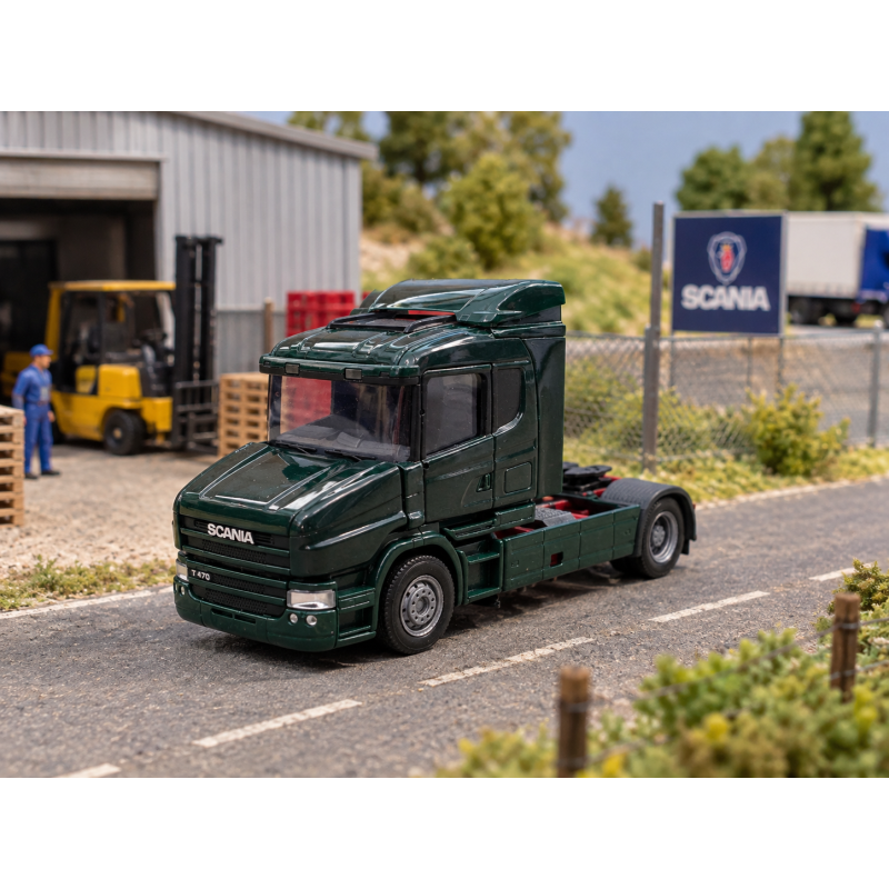 HERPA Camion miniature Scania haub 04- Vert - 1/87