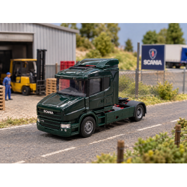 HERPA Camion miniature Scania haub 04- Vert - 1/87