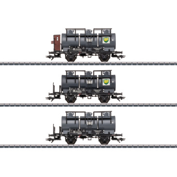 MARKLIN 46491 - Set de wagons-citernes à 3 cuves