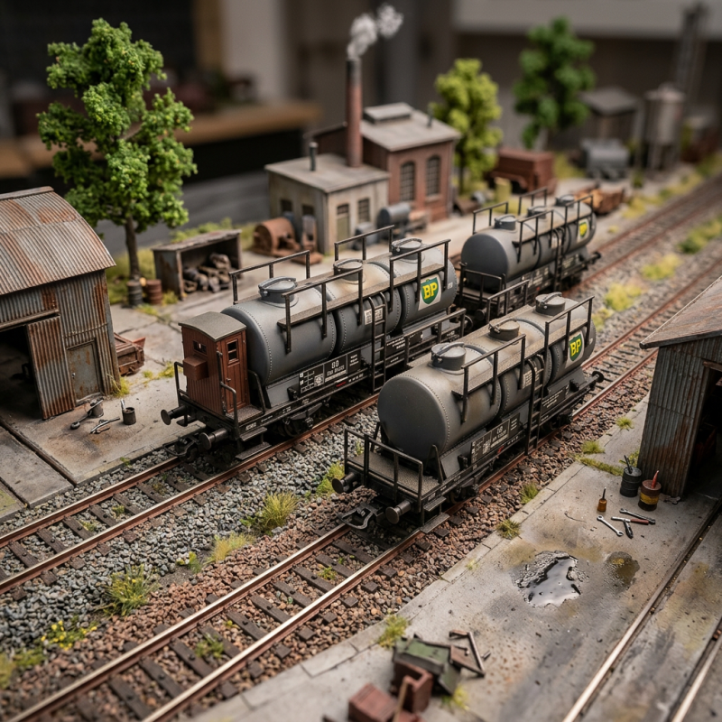 MARKLIN 46491 - Set de wagons-citernes à 3 cuves