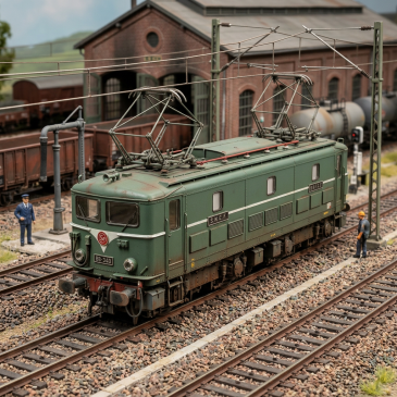 PIKO 97426 - Locomotive électrique BB 300, livrée d’origine, Ep. IV, SNCF
