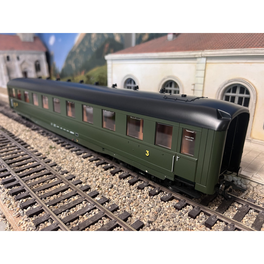 LENZ 14764 - Voiture voyageur - C4ü-38, SNCF C9 myfi - 0