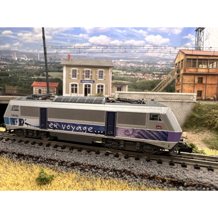 Fleischmann 7560020 Locomotive électrique BB 126163, SNCF, En Voyage, Ep VI - échelle N