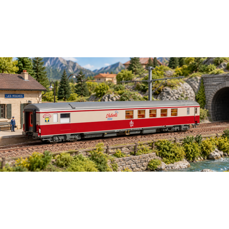 LS Models PI9710 LS Models PI9710 Voiture Vru Italy Express, TAPPOROSSO Girotondo, Série spéciale PIRATA