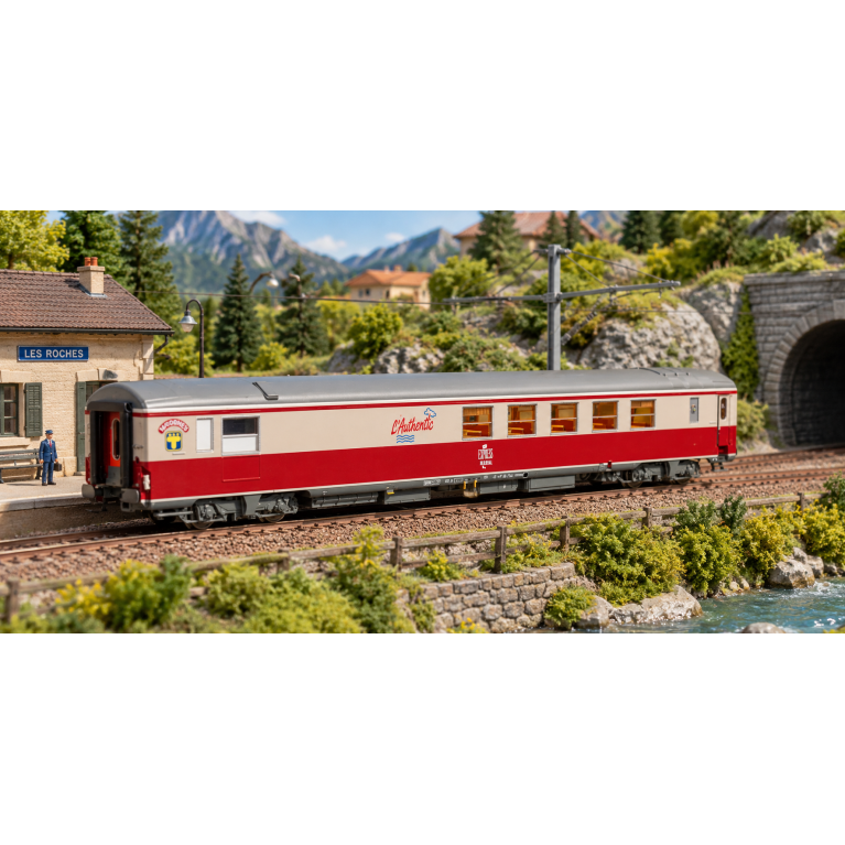 LS Models PI9710 LS Models PI9710 Voiture Vru Italy Express, TAPPOROSSO Girotondo, Série spéciale PIRATA