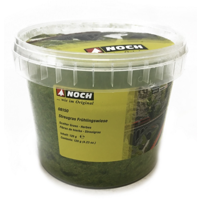 NOCH 08150 - Pot de flocage herbes de printemps 2.5mm 120g