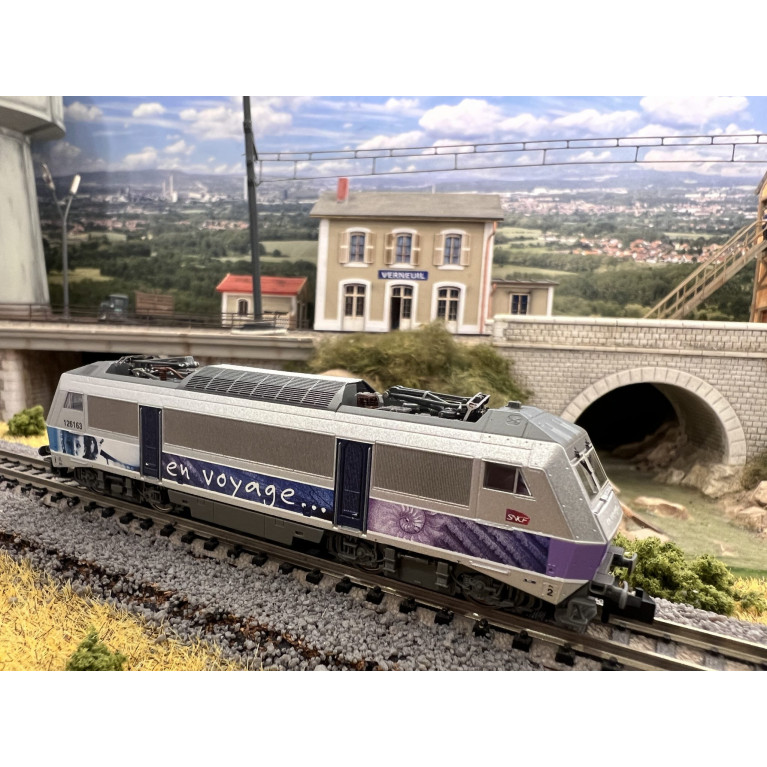 Fleischmann 7560020 Locomotive électrique BB 126163, SNCF, En Voyage, Ep VI - échelle N