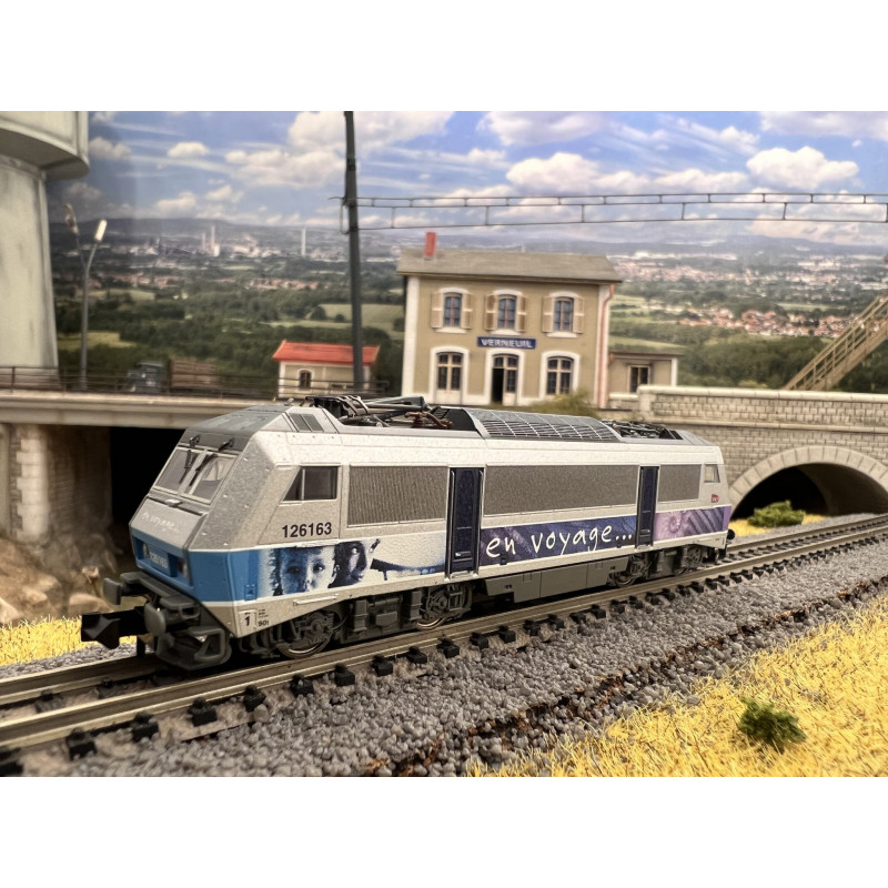 Fleischmann 7560020 Locomotive électrique BB 126163, SNCF, En Voyage, Ep VI - échelle N
