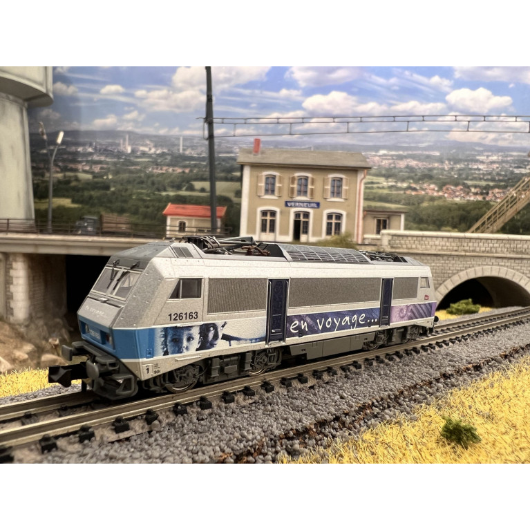 Fleischmann 7560020 Locomotive électrique BB 126163, SNCF, En Voyage, Ep VI - échelle N