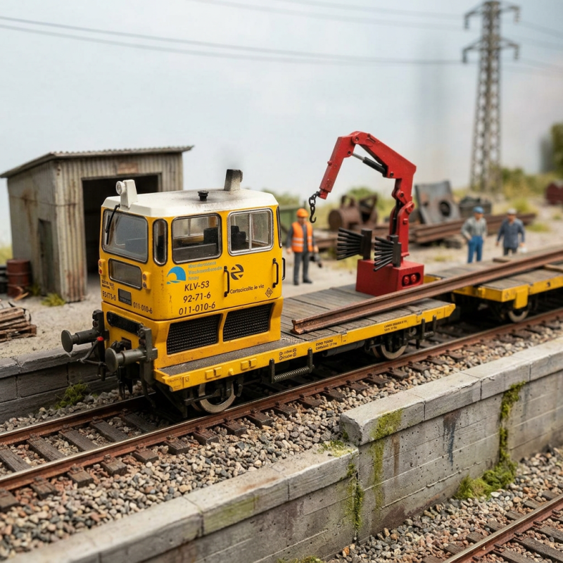 Electrotren HE2010S - voie H0 Autorail RENFE KLV 53, époque V, avec son