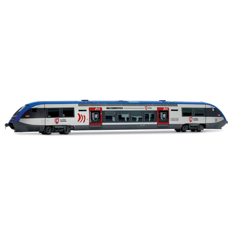 JOUEF HJ2438 - Autorail diesel série X 73500 "Nouvelle Aquitaine", SNCF, Ep. VI - HO 1/87