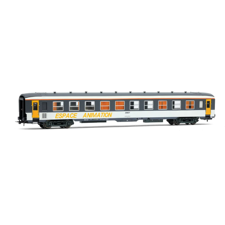 JOUEF HJ4215 - Voiture DEV AO "Espace Animation", SNCF, Ep. IV, HO 1/87