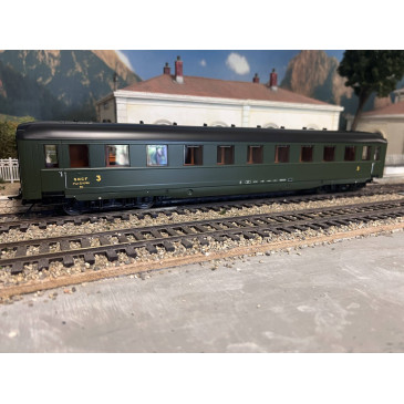 LENZ 14769 - Voiture voyageur express DR39 - C4ü-38, SNCF C9 myfi - 0