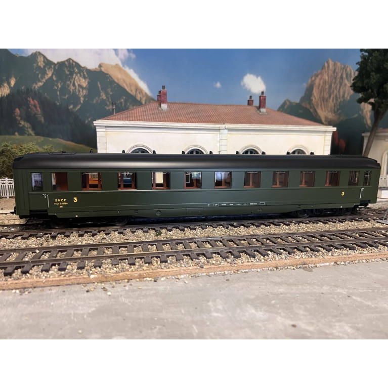 LENZ 14769 - Voiture voyageur express DR39 - C4ü-38, SNCF C9 myfi - 0